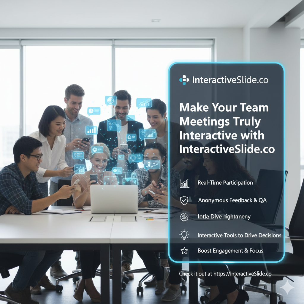 Make Your Team Meetings Truly Interactive with EngageSlide