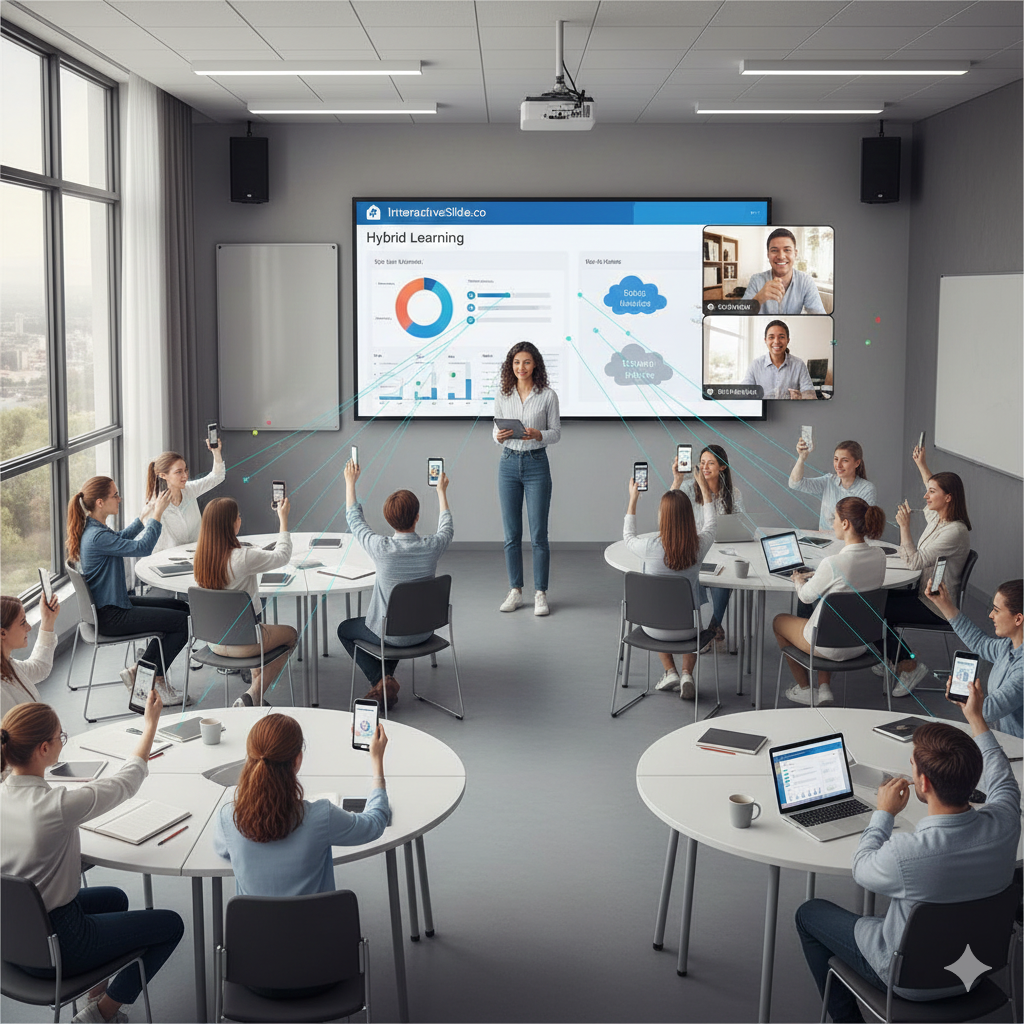 Empower Hybrid Learning with EngageSlide