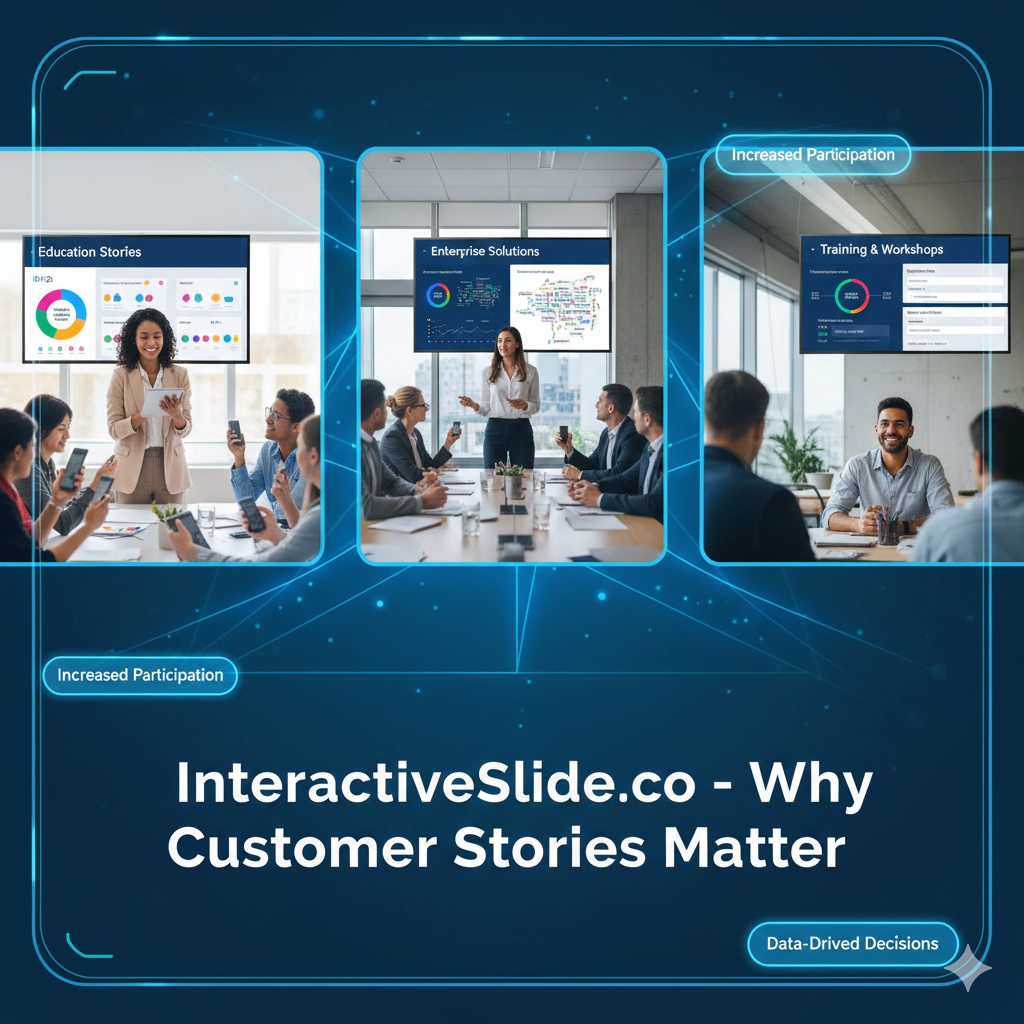 Customer Stories: How Innovators Use EngageSlide  to Engage Their Audience