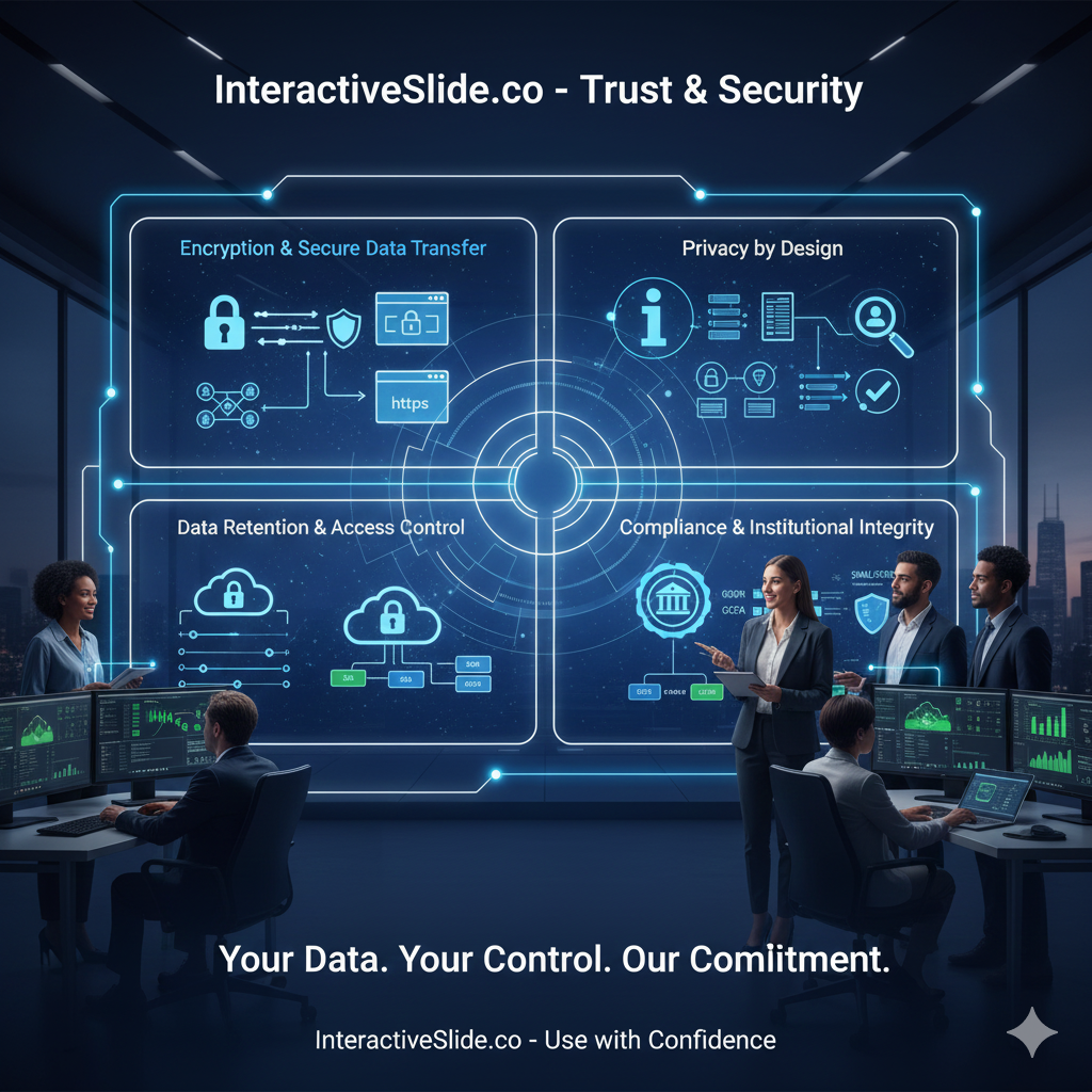 Why You Can Trust EngageSlide for Secure & Private Interaction