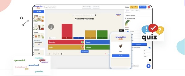 How to Create a Presentation with a Built-In Interactive Poll Using EngageSlide