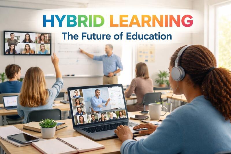 Hybrid Learning Isn’t a Trend — It’s How Learning Actually Works Now