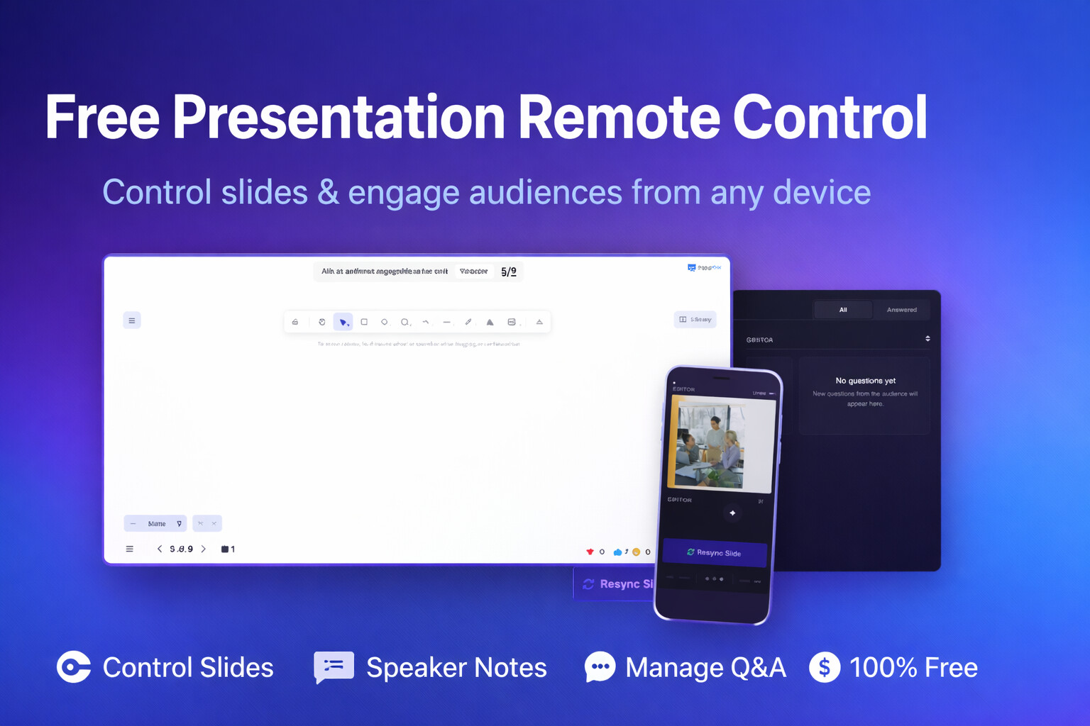 EngageSlide Remote Control – A Powerful, Free Remote Presenter Tool for Interactive Presentations