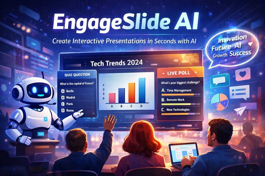 We Just Launched EngageSlide AI — Here’s Why It Actually Matters