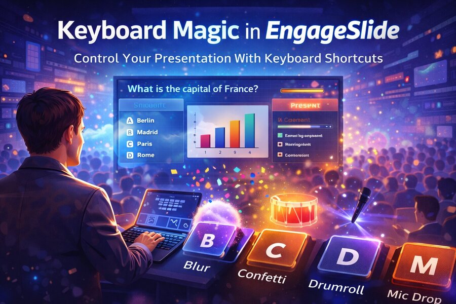 Keyboard Magic in EngageSlide – Present Without Breaking Your Flow
