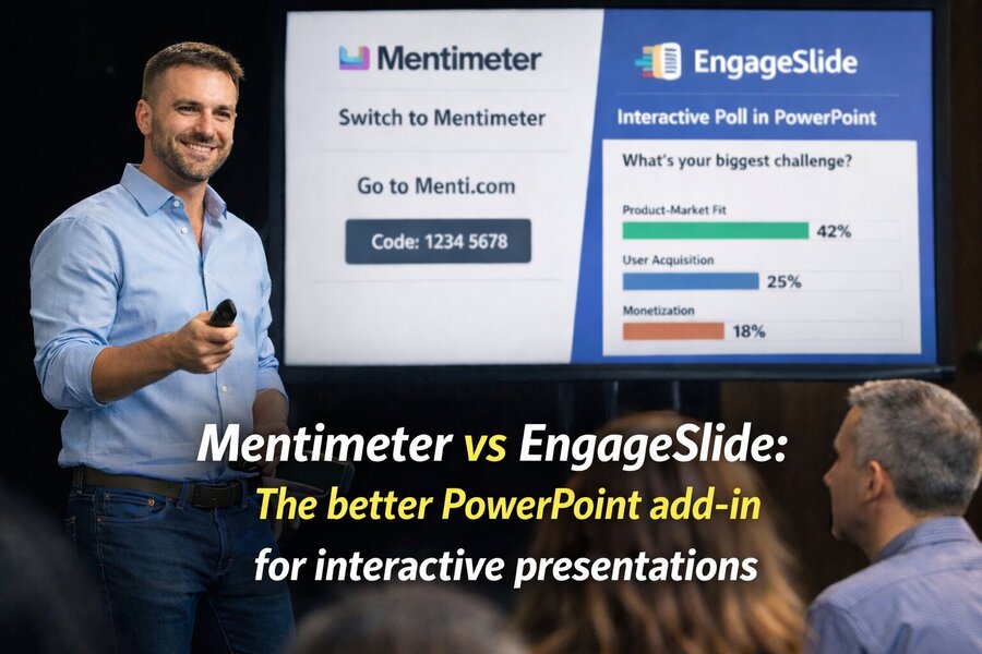 Why I Switched from Mentimeter to the EngageSlide PowerPoint Add-in for Live Events
